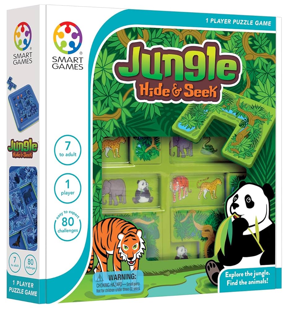 シンガポール HIDE AND SEEK Smart Games Dzungla : Amazon.sg: Toys